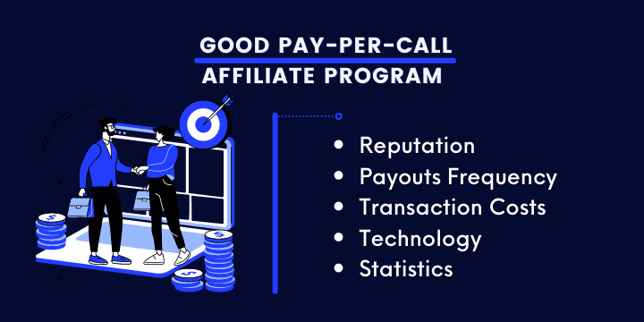  what to look for in a good pay-per-call affiliate program